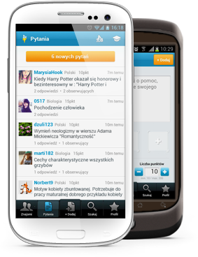 Zadane.pl na Android i iOS