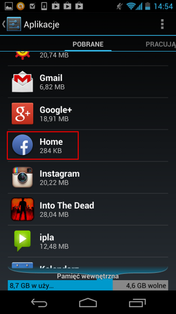 Facebook Home