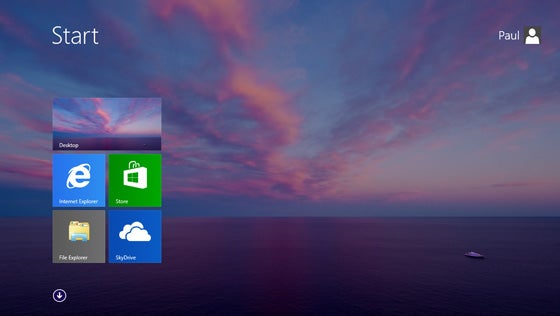 Ekran startowy Windows 8.1 Ekran startowy Windows 8.1