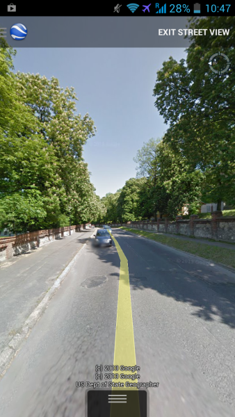 Google Street View w Google Earth
