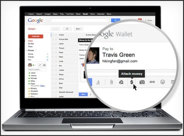 Google wallet w Gmail Google wallet w Gmail