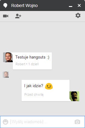 Hangouts - stickery