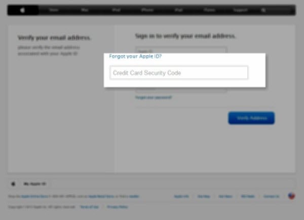 Phishing Apple