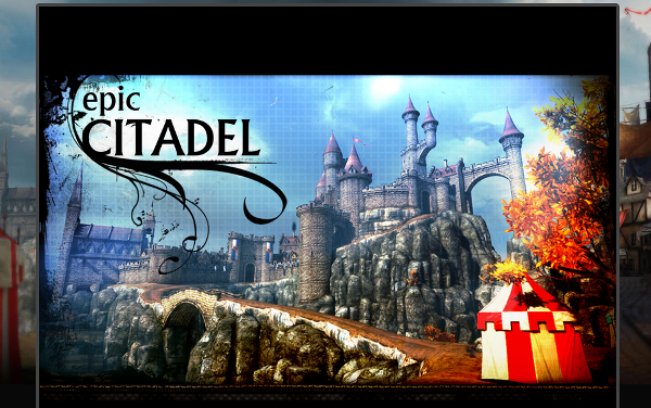 Epic Citadel na Firefox