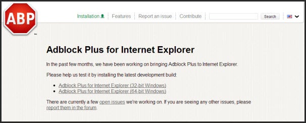 Adblock dla Internet Explorera