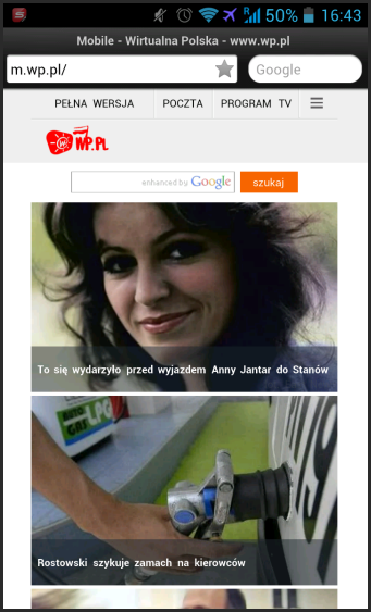 Nowa strona mobilna WP.pl