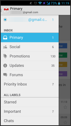 Nowy sposób segregowania maili na Gmail