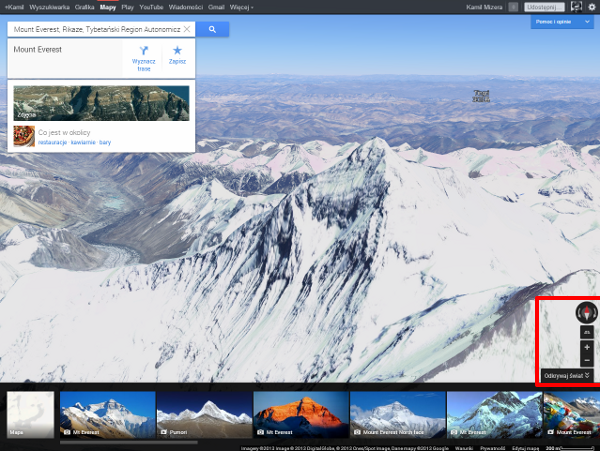 Nowe Mapy Google