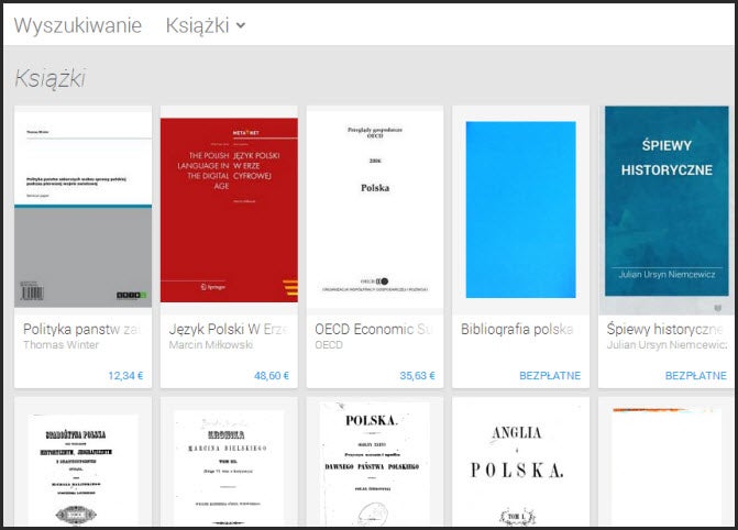 Książki w Google Play Książki w Google Play