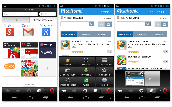 Opera Mini na Android