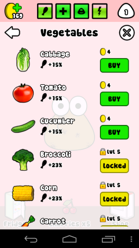 Pou na Android- nowości