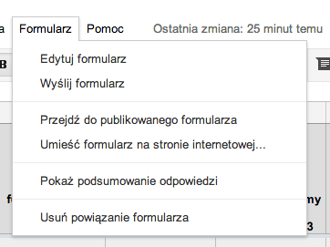 ankieta online google dysk drive - podsumowanie odpowiedzi