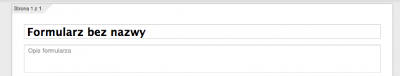 ankieta online google dysk drive - tytuł ankiety