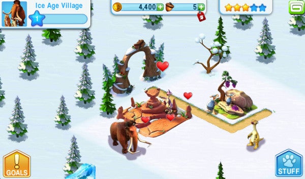 Ice Age Village na Android