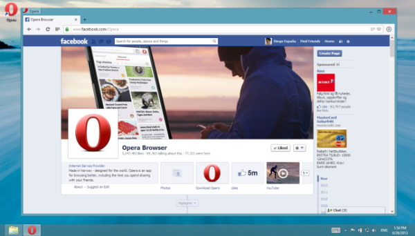 Opera na Windows
