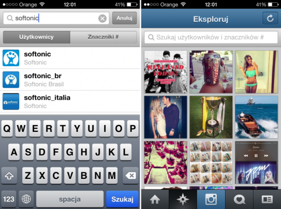 instagram pierwsze kroki