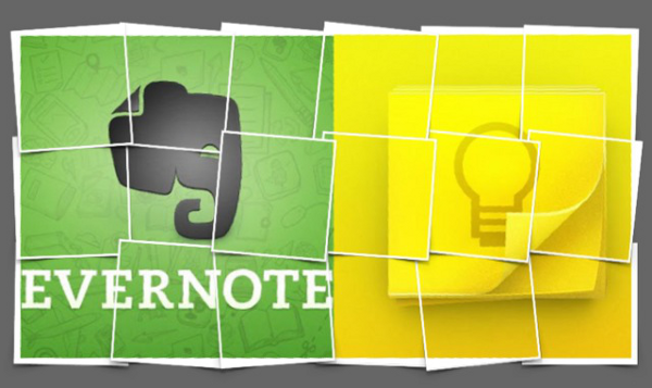 Evernote vs Google Keep na tablet z Android