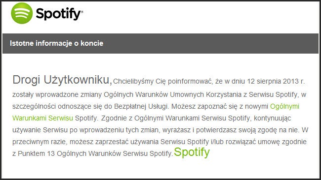 Spotify już nie jest całkowcie za darmo Spotify już nie jest całkowcie za darmo