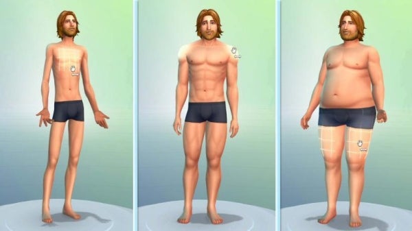 The Sims 4 - edytor postaci