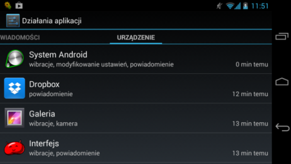 Zarzadzanie uprawnieniami w Android 4.3 Zarzadzanie uprawnieniami w Android 4.3