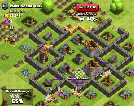 clash of clans porady triki - broń Town Hall