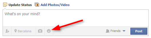facebook status emoticons