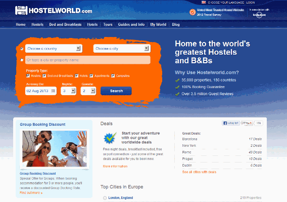 hostel-world-jak-znalezc-tani-nocleg wyszukiwarka tanich hosteli