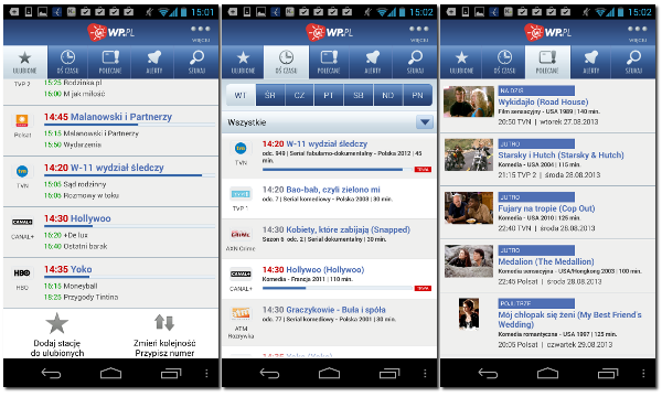 Program TV na Android