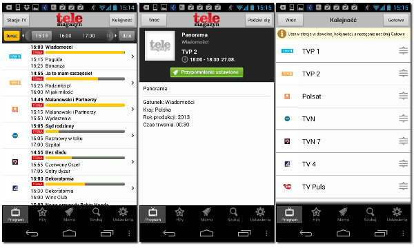 Program TV Telemagazyn na Android