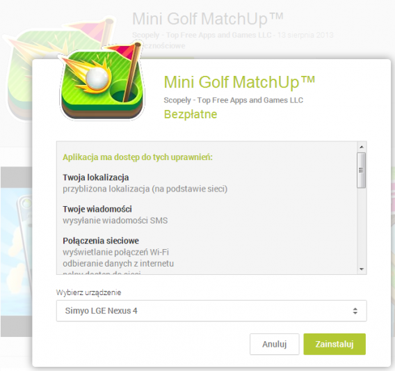 wyslij aplikacje z google play na pc do androida