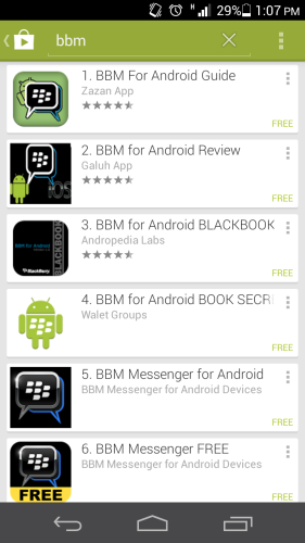 BBM na Android