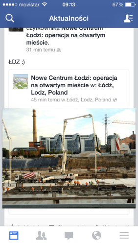 Facebook na iOS 7