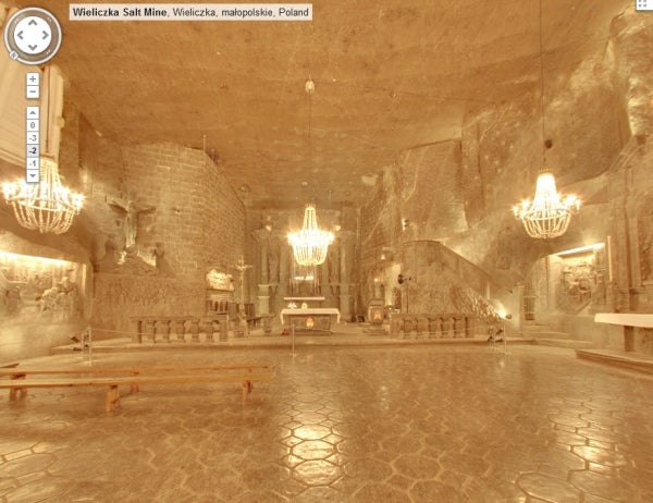 Salt Mine Wieliczka Google Street View