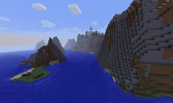 Biom kamienna plaża Minecraft