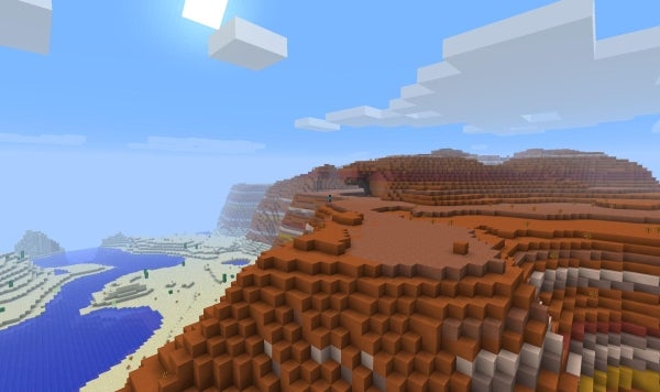 Gliniane Góry Biom Minecraft