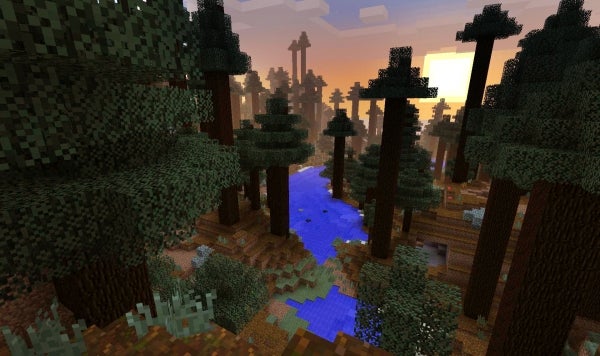 Mega tajga w Minecraft 1.7