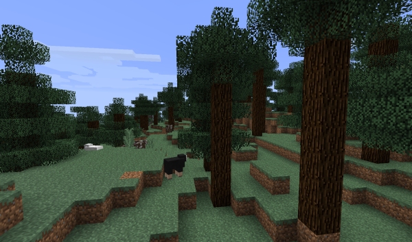 Tajga bez śniegu Biom Minecraft