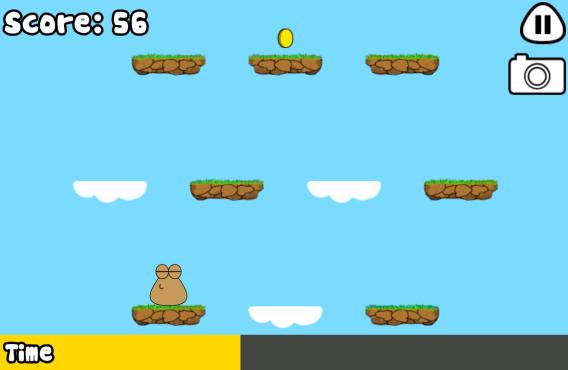 aktualizacja pou nowa gra sky hop