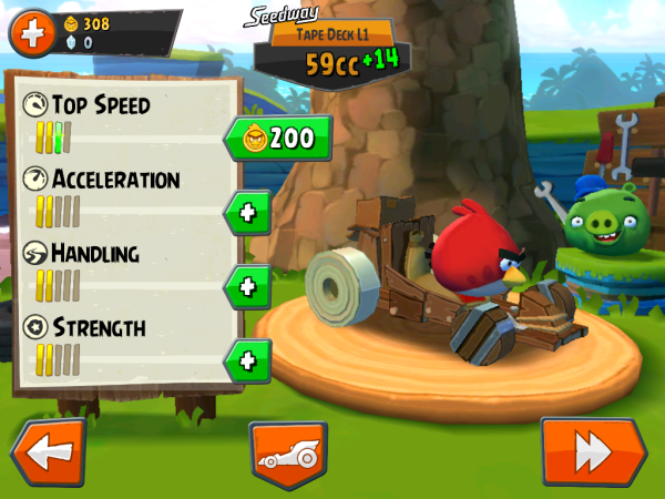Angry Birds Go kart