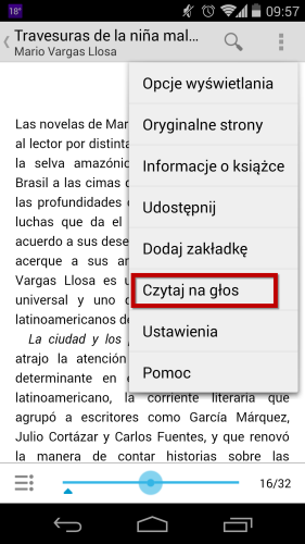 Text to speech