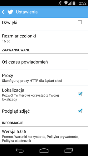Twitter na Androida
