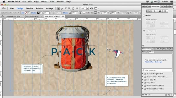 Adobe Muse CC