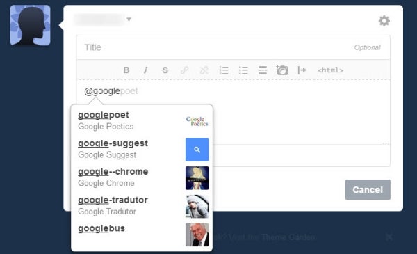Tumblr - tagowanie