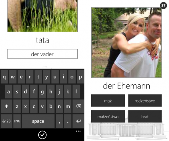 Niemiecki na Windows Phone
