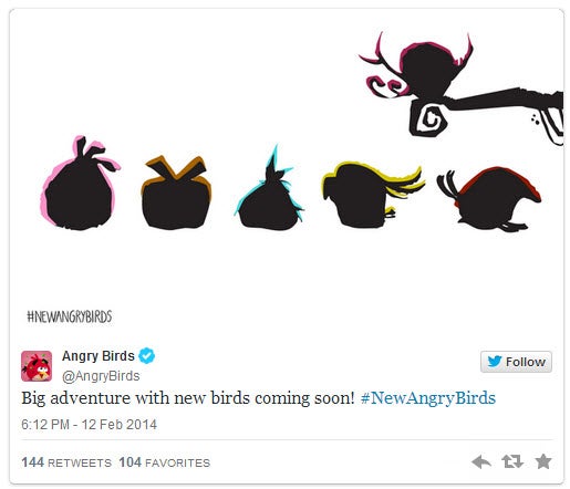 Angry Birds na Twitterze
