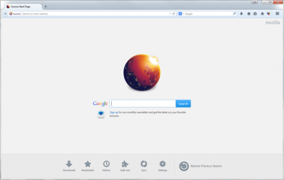 Firefox 29 Aurora