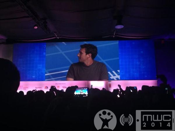 Mark Zuckerberg na MWC2014 Mark Zuckerberg na MWC2014