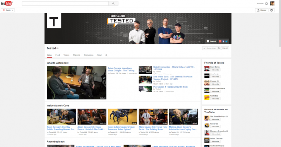 YouTube - karty w wersji webowej YouTube - karty w wersji webowej