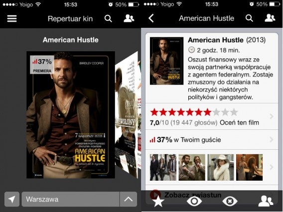 Filmweb na iOS