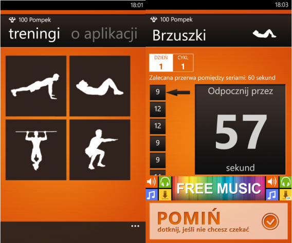 100 Pompek na Windows Phone